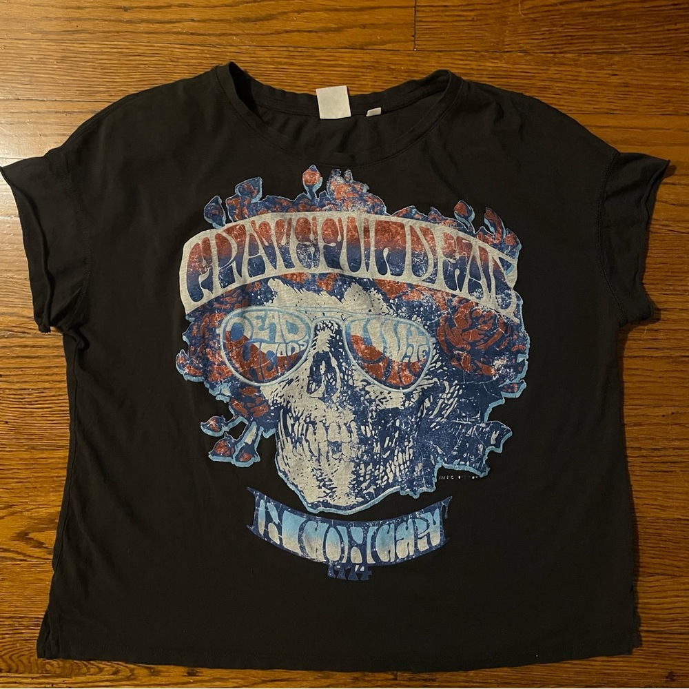 Grateful Dead Short Sleeve Graphic Band Tee T-Shirt